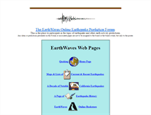 Tablet Screenshot of earthwaves.org